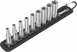 Amazon.co.jp: WERA ヴェラ 差込角1/4inch 9点組 六角ディープ
